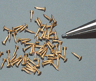 Photo of one eighth in brads