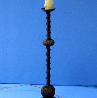 Fancy Tudor Candle Stand