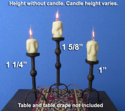 Tudor Candle Stands