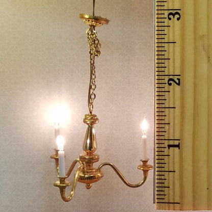 Chandelier with ruler